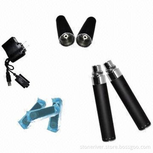 E-cigarette with 650mAh Li-battery/adapter/USB charger